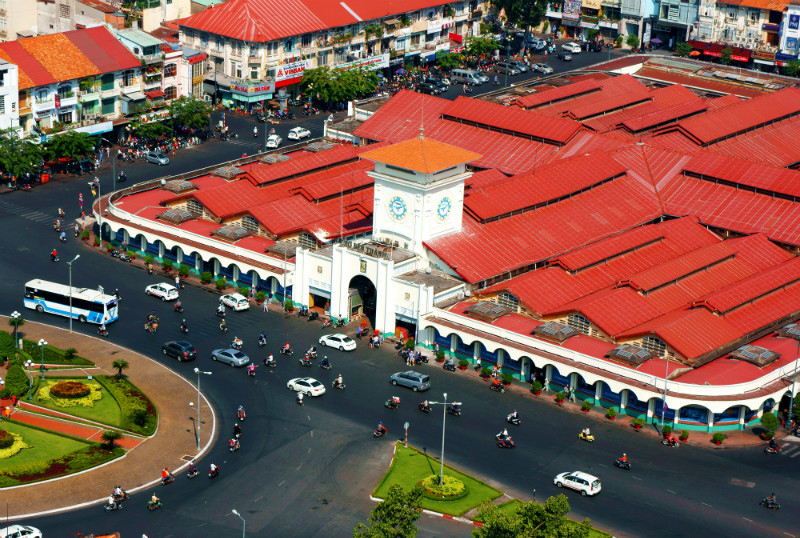 Ben Thanh Market, Saigon