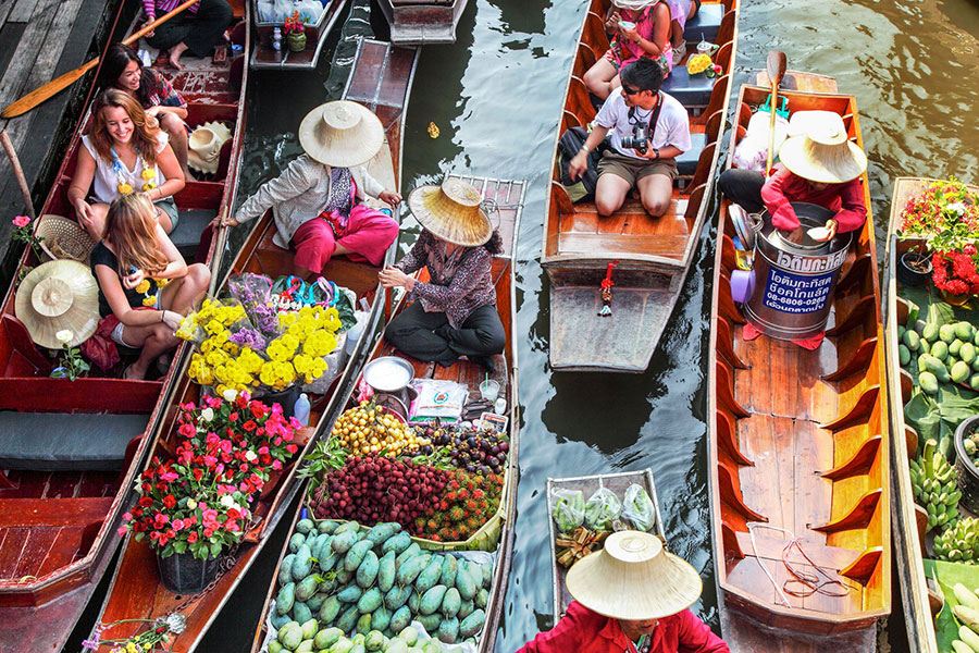 Cai Rang floating Market