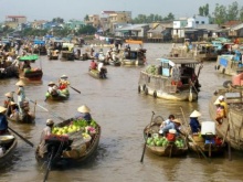 Cai Rang Floating Market